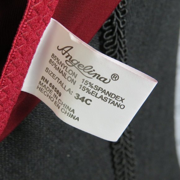 NWT - Lightly Padded Wired Bra w/ Lace Back - Picture 3 of 4